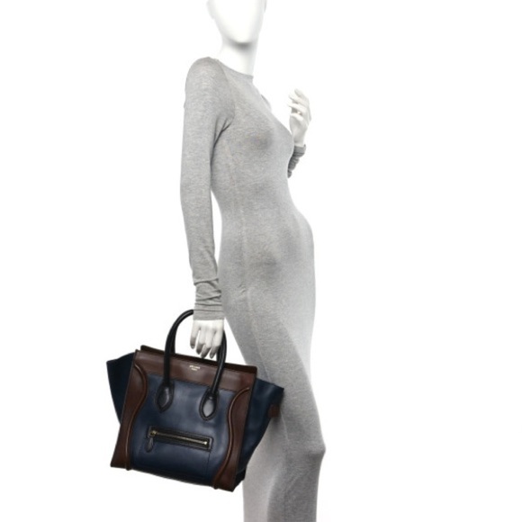 Céline‎ Luggage TriColor Bag - Picture 13 of 13